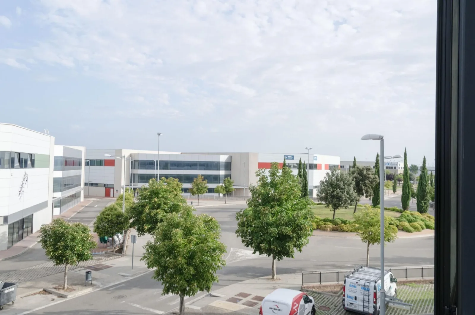 Coworking Activa Park, Fachada do edifício, Lleida