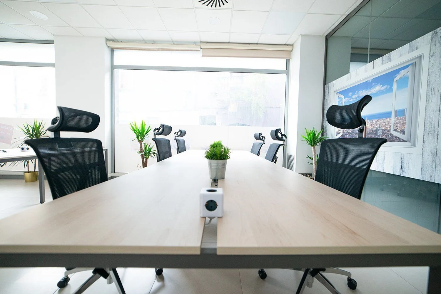Coworking Ágora, Sala de reuniones para 6 personas, Barcelona