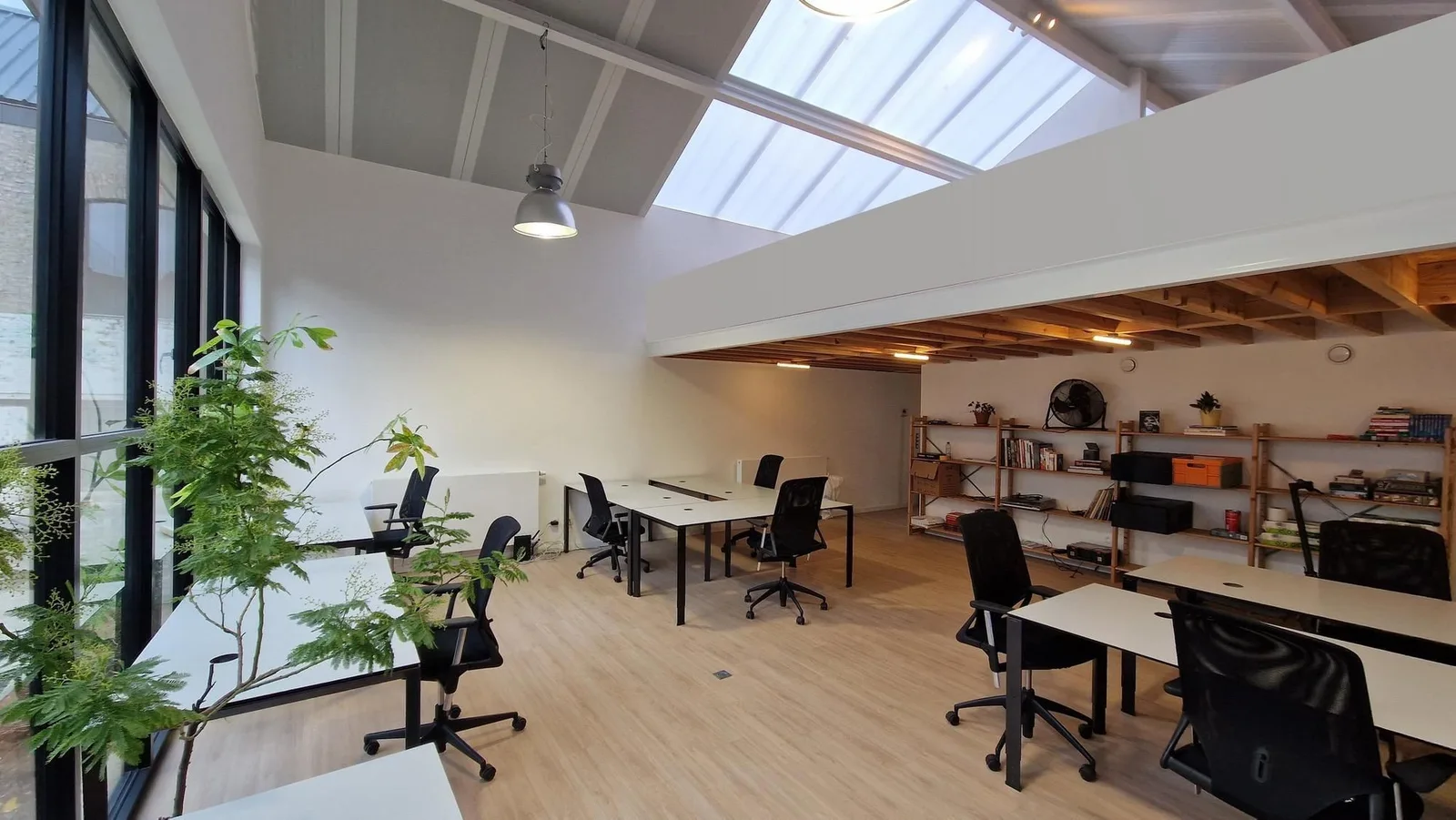 Coworking Alice, Open-plan office, Schaerbeek
