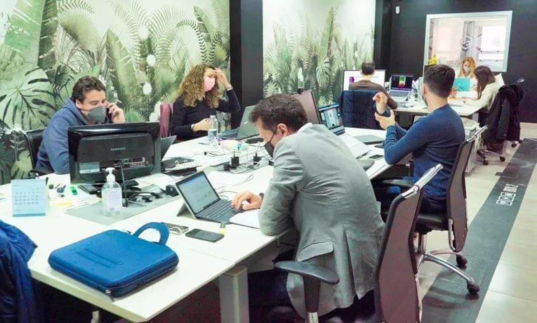 Coworking Almería Contenido Creativo, Open space, Almeria