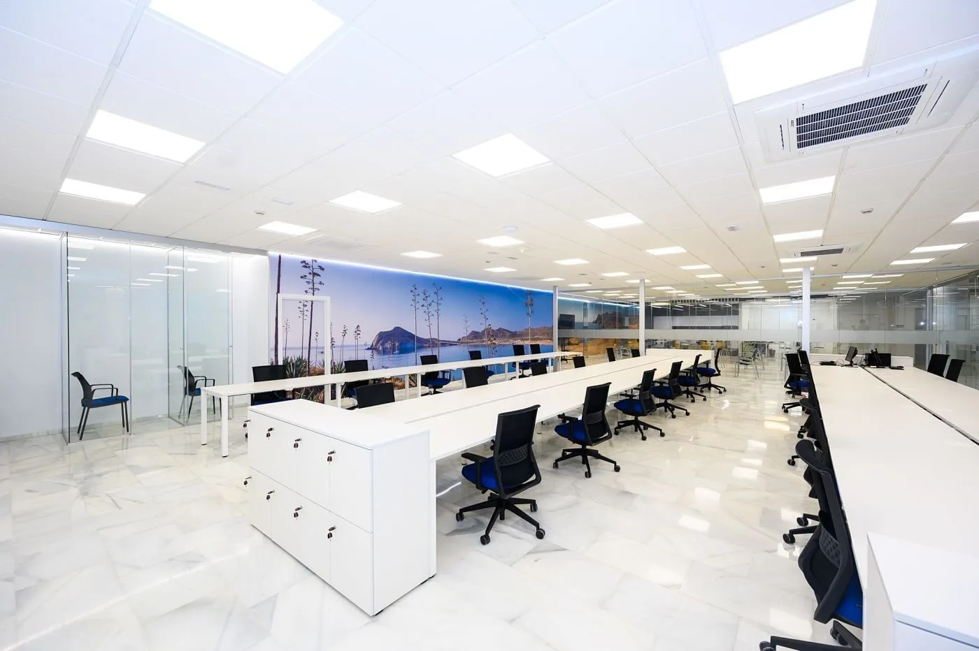 Coworking Almería Digital, Open-plan office, Almeria