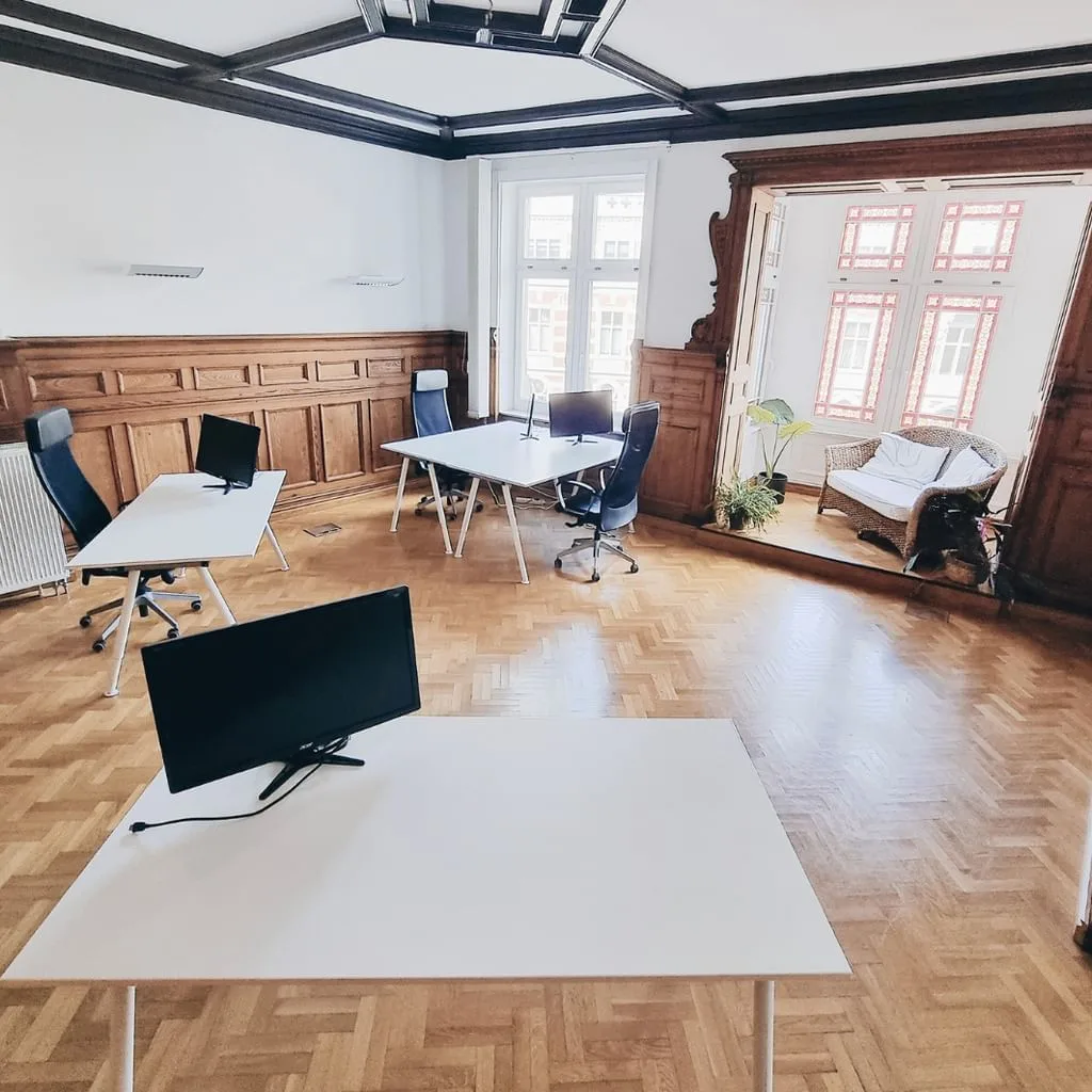 Coworking am Anger, Privatbüro mit 4 Arbeitsplätzen, Erfurt