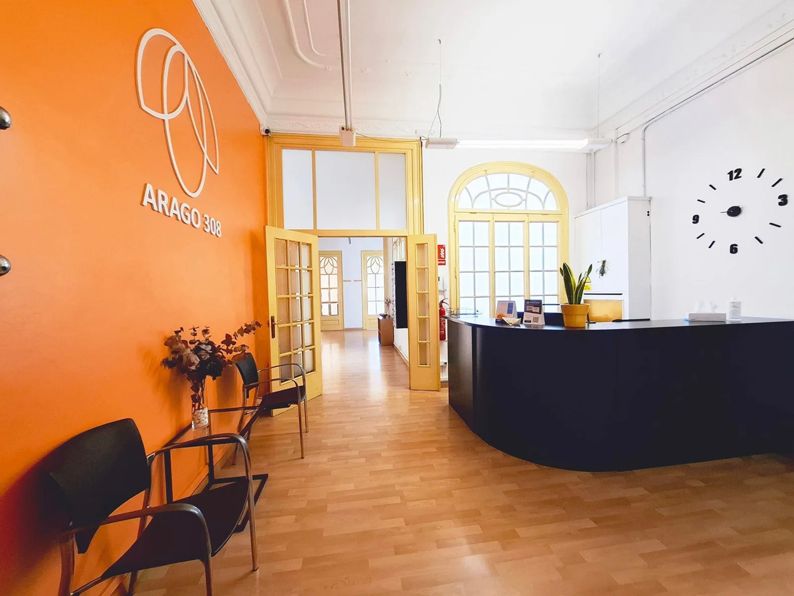 Coworking Arago 308, Réception, Barcelone