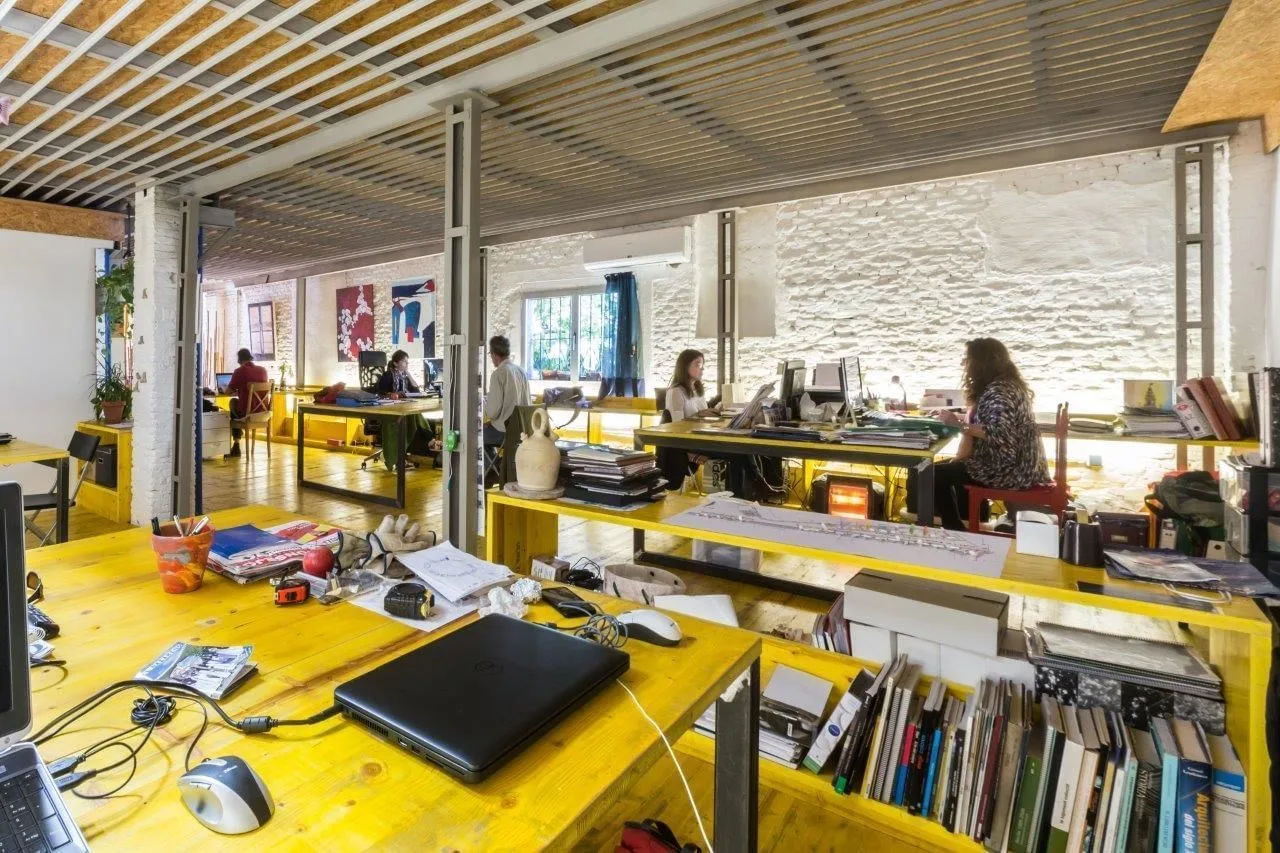 Coworking La Bañera El Pelícano, Open-plan office, Seville