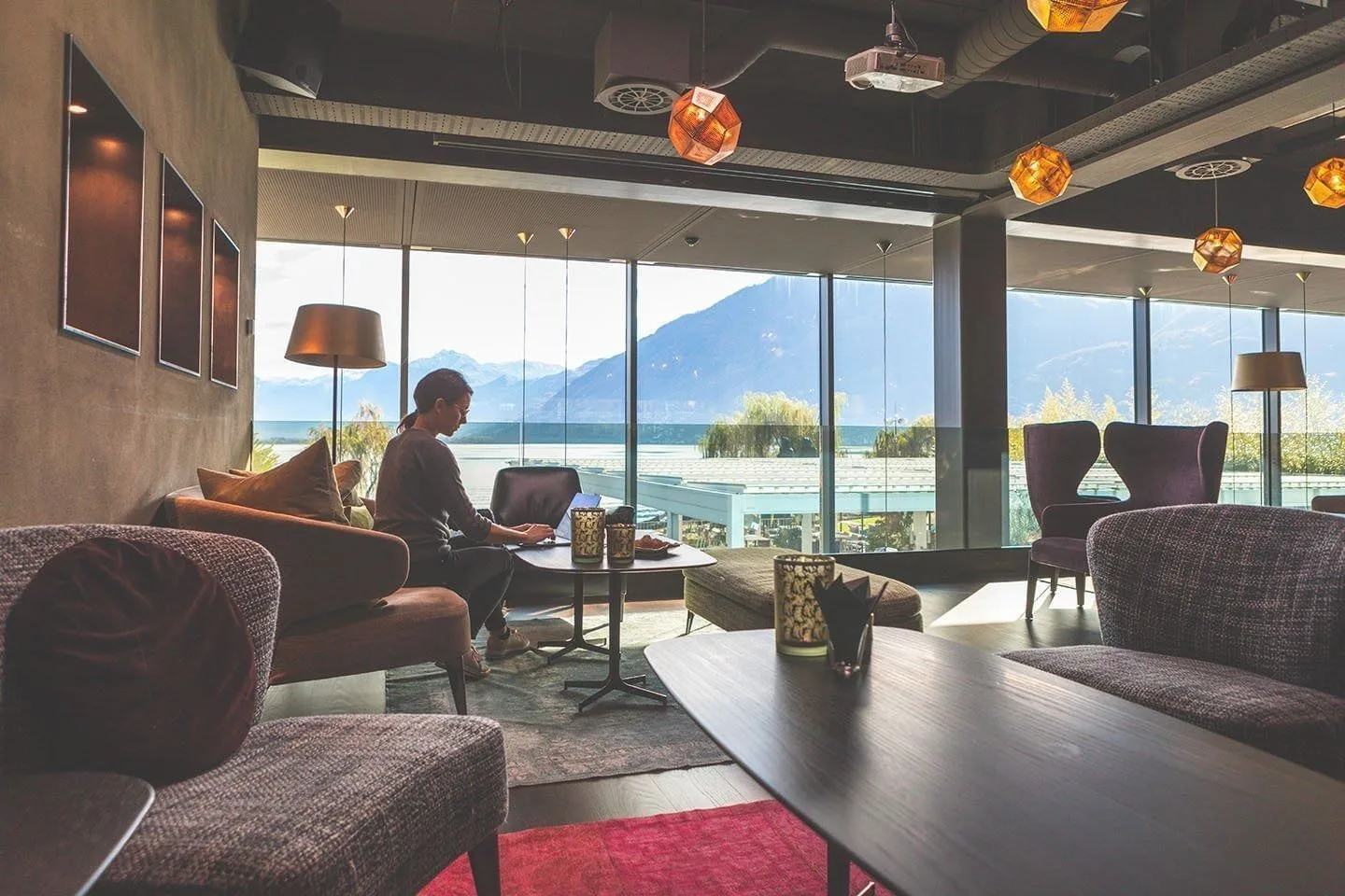 Coworking Bar Locarno, BLU Restaurant & Lounge, Espace détente, Locarno