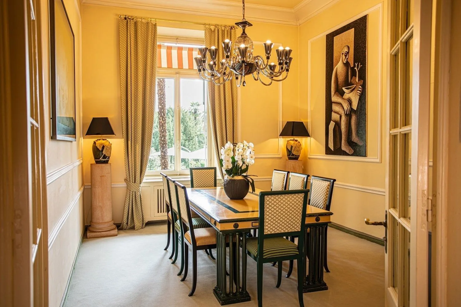 Coworking Bar Lugano, Grand Hotel Villa Castagnola, Meeting room for 8 people, Lugano