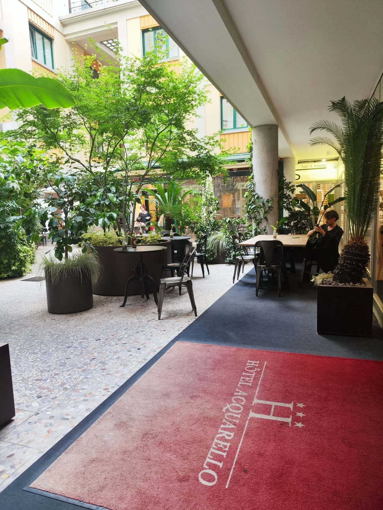 Coworking Bar Lugano, Hotel Acquarello, Terrasse et espace extérieur, Lugano