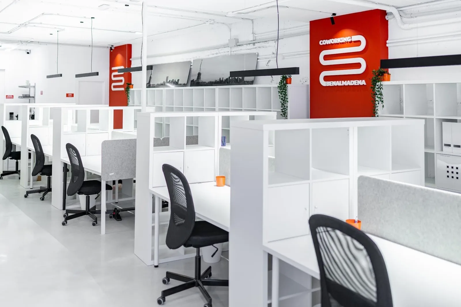 Coworking Benalmádena, Espacio diáfano, Benalmádena