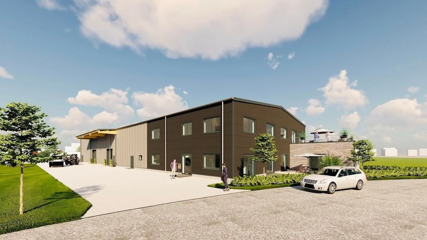 Coworking-Boho, Building facade, Borstel-Hohenraden