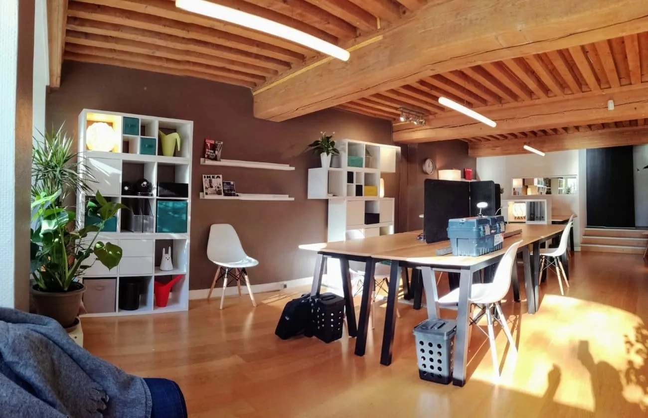 Coworking des Canuts, Open-plan office, Lyon 4e