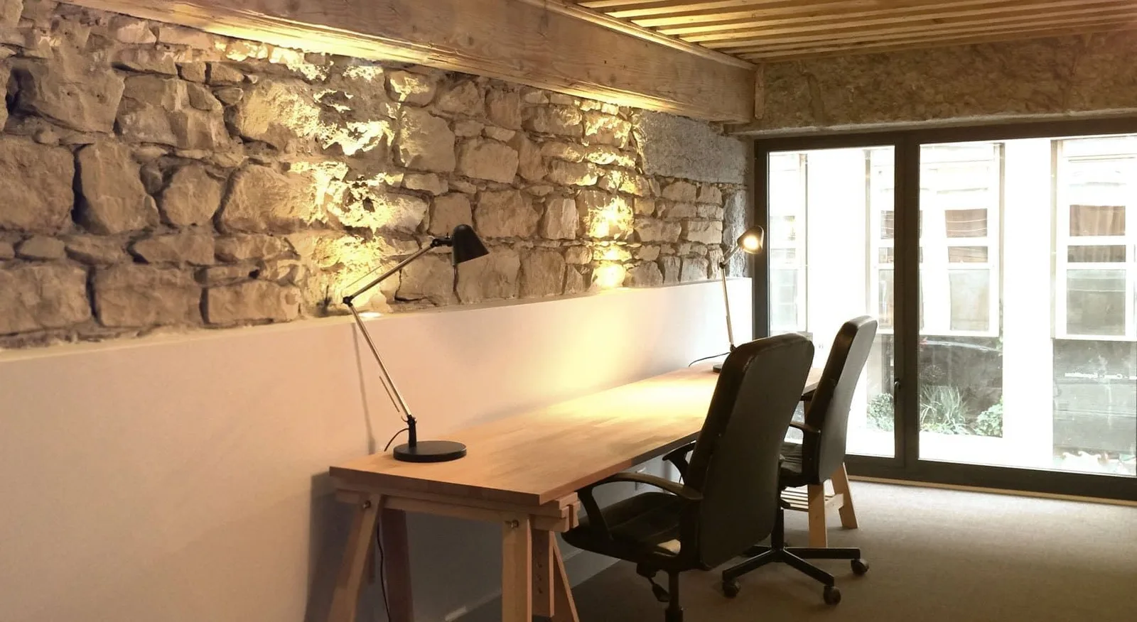 Coworking Croix Rousse, Bureau privatif 2 postes, Lyon 4e
