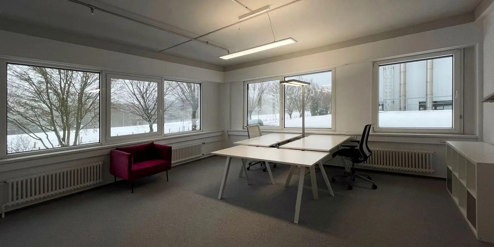 Coworking Elbvororte, Privatbüro mit 4 Arbeitsplätzen, Wedel