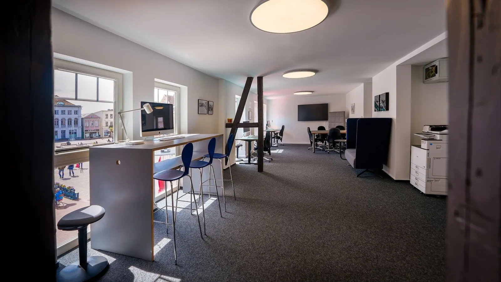 Coworking Eutin, Großraumbüro, Eutin