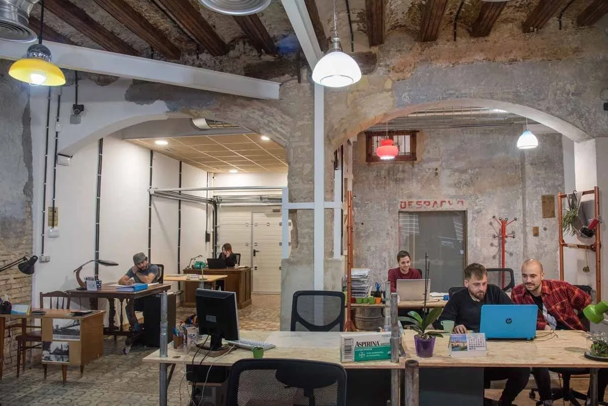 Coworking El Gancho, Espaço aberto, Zaragoza