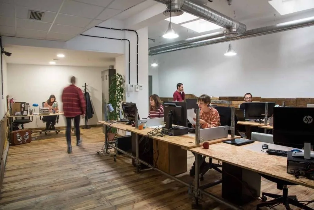 Coworking El Gancho, Espaço aberto, Zaragoza