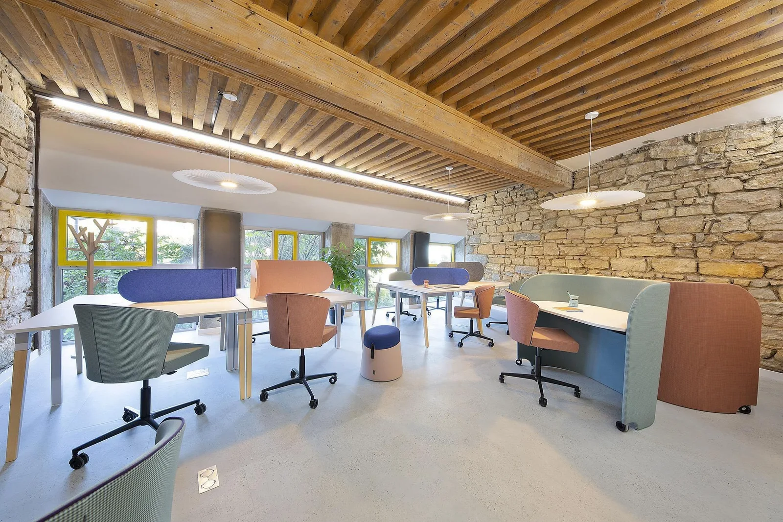 CoWorking du Gros Caillou, Großraumbüro, Lyon 1er