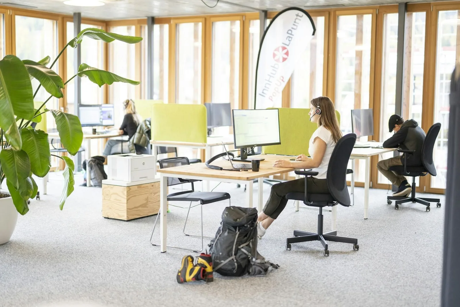Coworking InnHub PopUp, Open space, La Punt-Chamues-ch