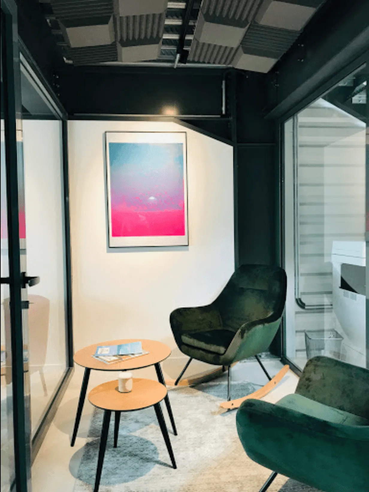 Coworking Investone, Cabine acoustique, La Ciotat