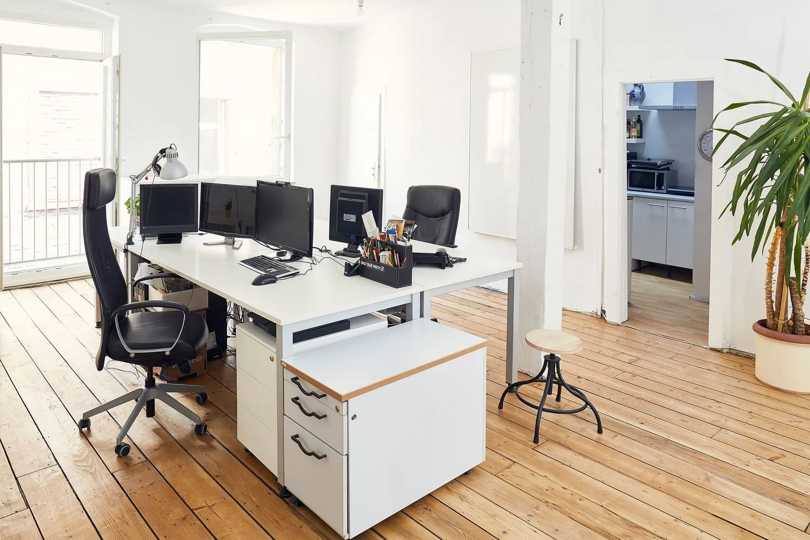 Coworking Jungbusch, Privatbüro mit 2 Arbeitsplätzen, Mannheim