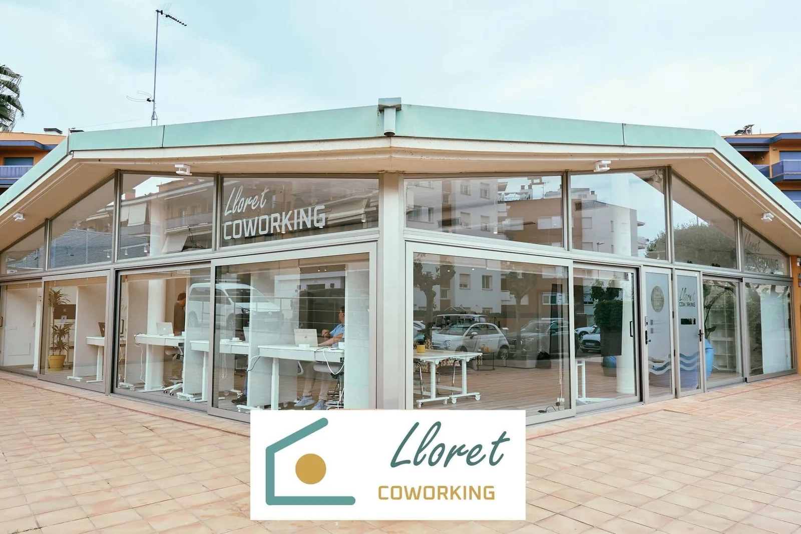 Coworking Lloret, Fachada do edifício, Lloret de Mar