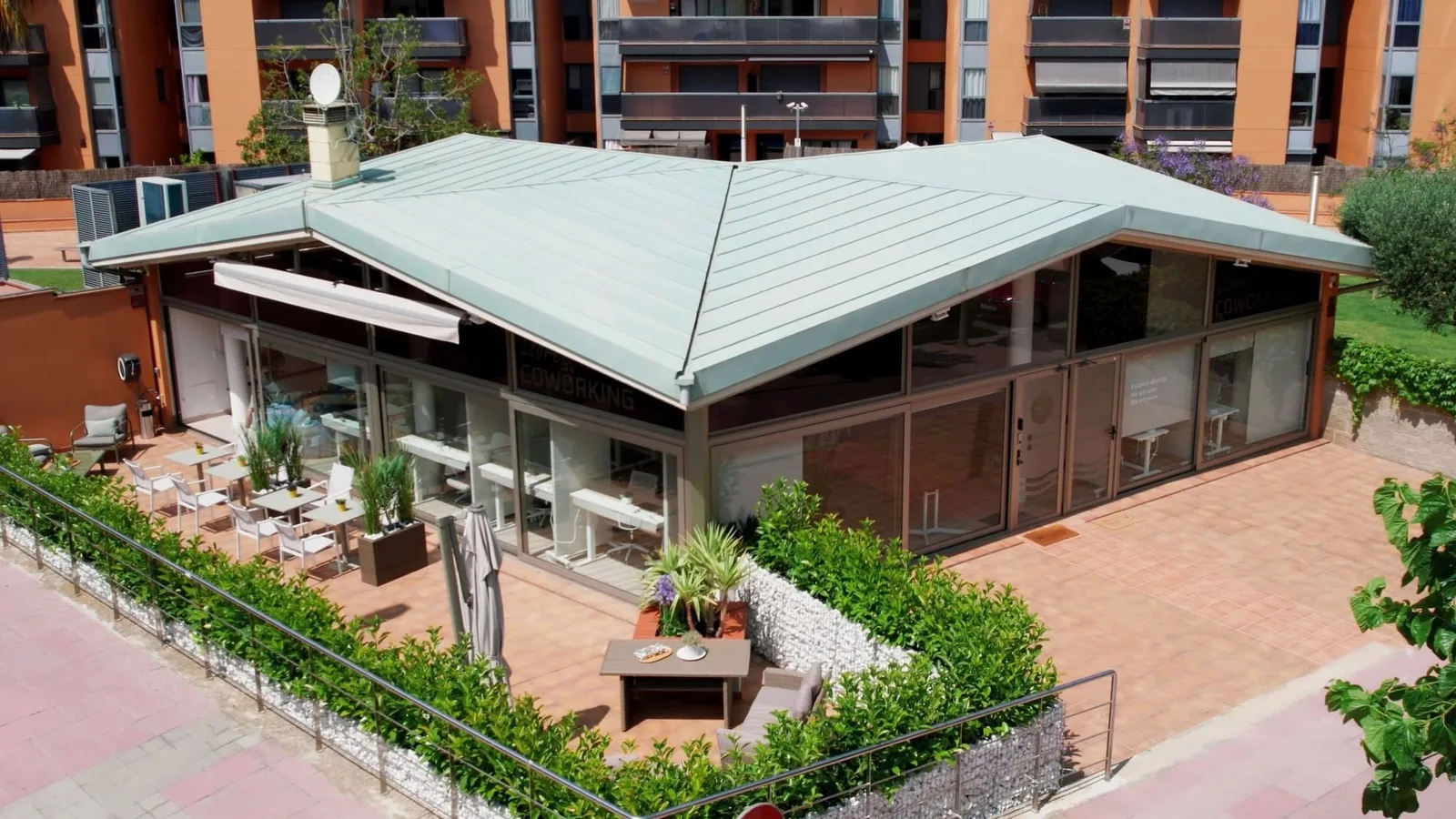 Coworking Lloret, Fachada do edifício, Lloret de Mar