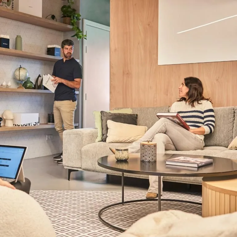 Coworking Loom Castellana 93, Zona de descanso, Madrid
