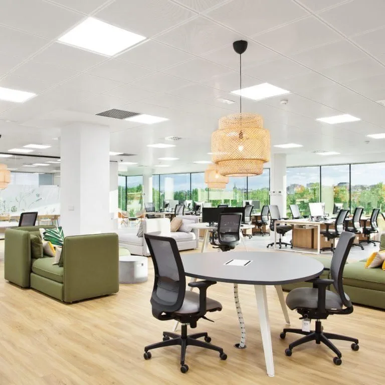 Coworking Loom Eucalipto, Open-plan office, Madrid