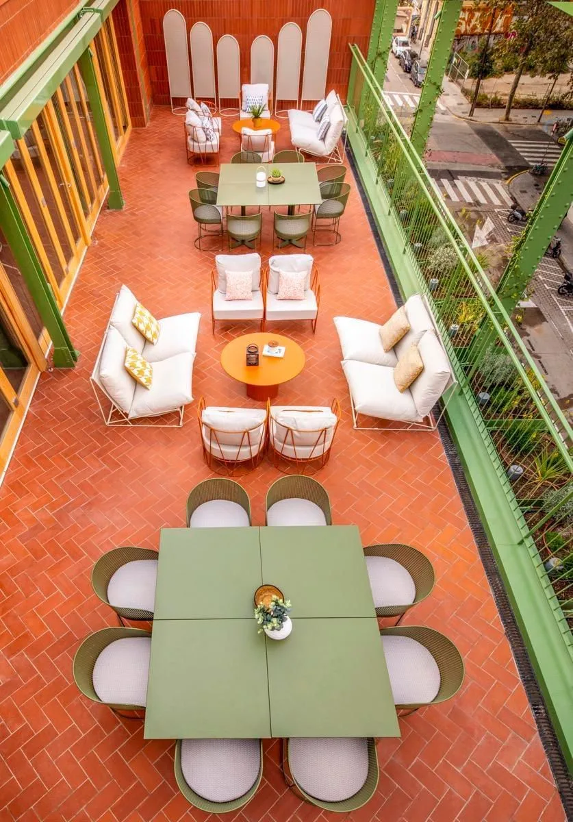Coworking Loom Ferreteria, Terrace and outdoor space, Barcelona