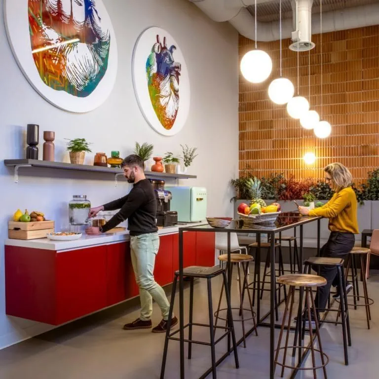 Coworking Loom Salamanca, Kitchen, Madrid