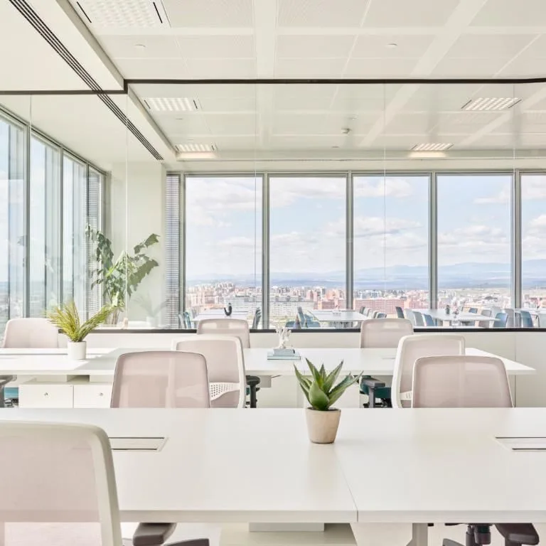 Coworking Loom Torre Chamartin, Espacio diáfano, Madrid