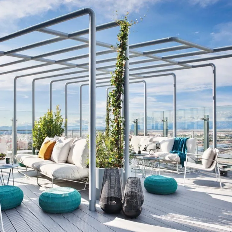 Coworking Loom Torre Chamartin, Terraza y espacio exterior, Madrid