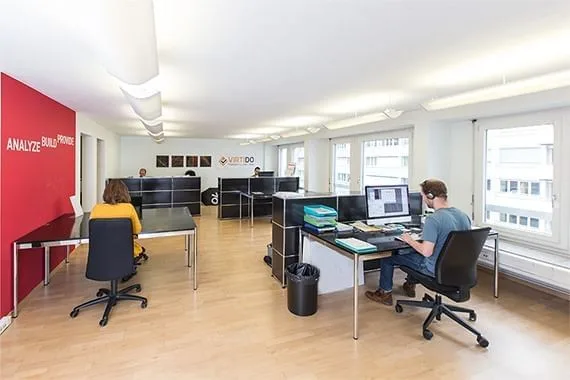 Coworking Luzern, Open-plan office, Lucerne