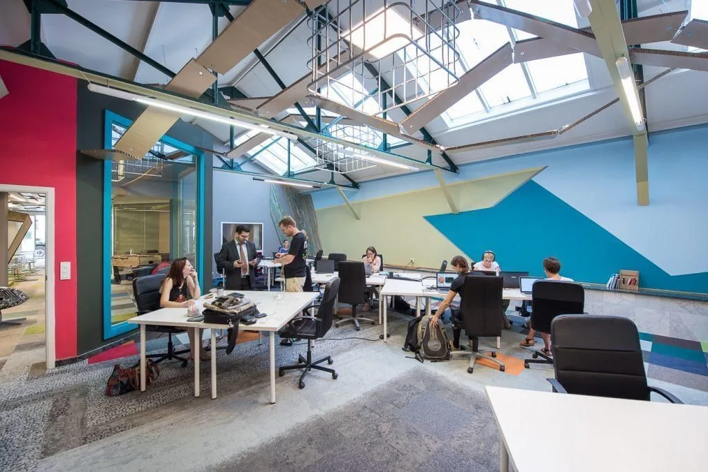 Coworking Namur, Open-plan office, Namur