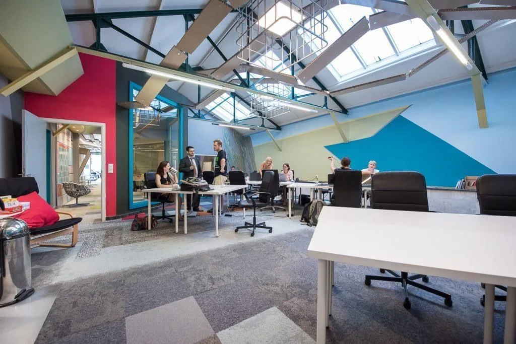 Coworking Namur, Open-plan office, Namur