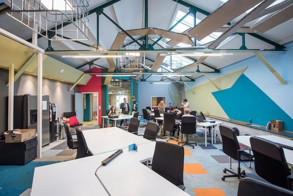 Coworking Namur, Open-plan office, Namur