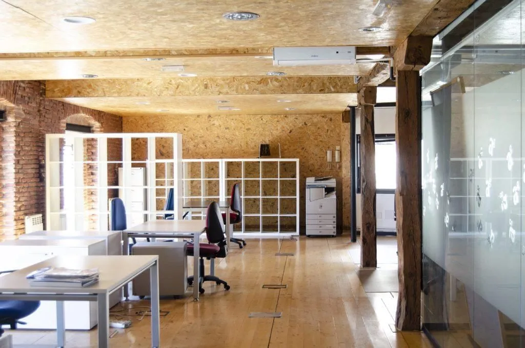 Coworking Plan Gestiona, Espacio diáfano, Valladolid