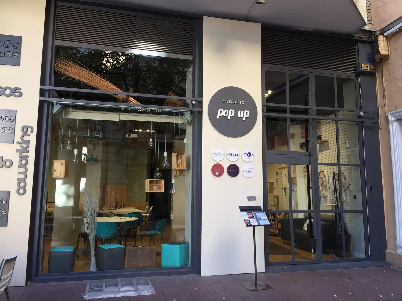 Coworking Pop Up, Fachada del edificio, Valladolid