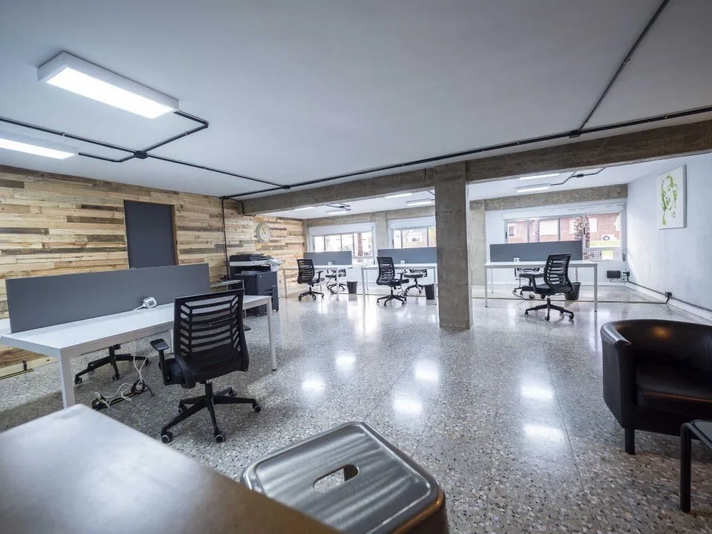 Coworking República 42, Espacio diáfano, Gandie