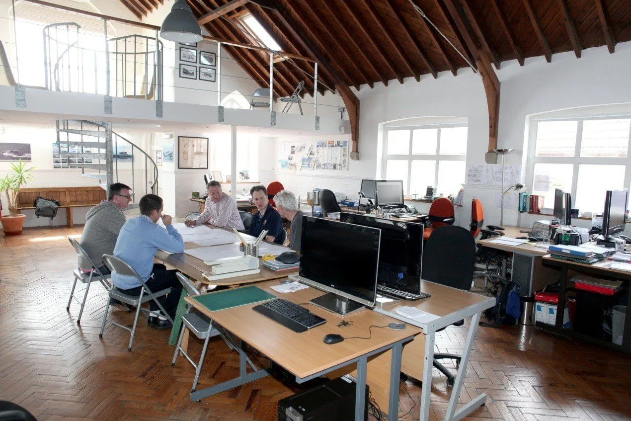 Coworking at Saint Julian's Hall, Open-plan office, Shoreham-by-Sea