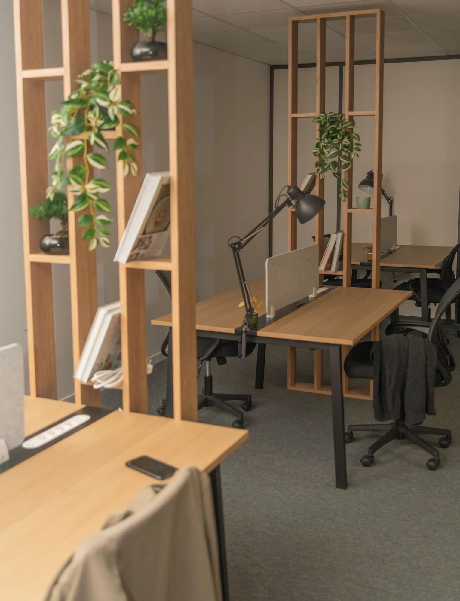 Coworking Saint Philippe, Open-plan office, Valbonne