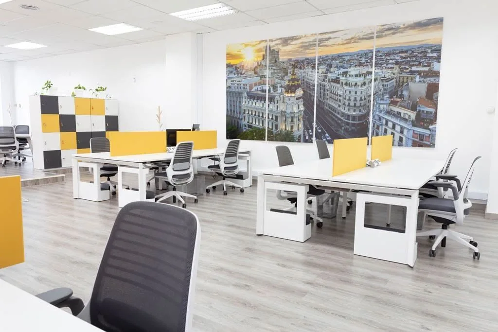 Coworking Sainz De Baranda, Open-plan office, Madrid