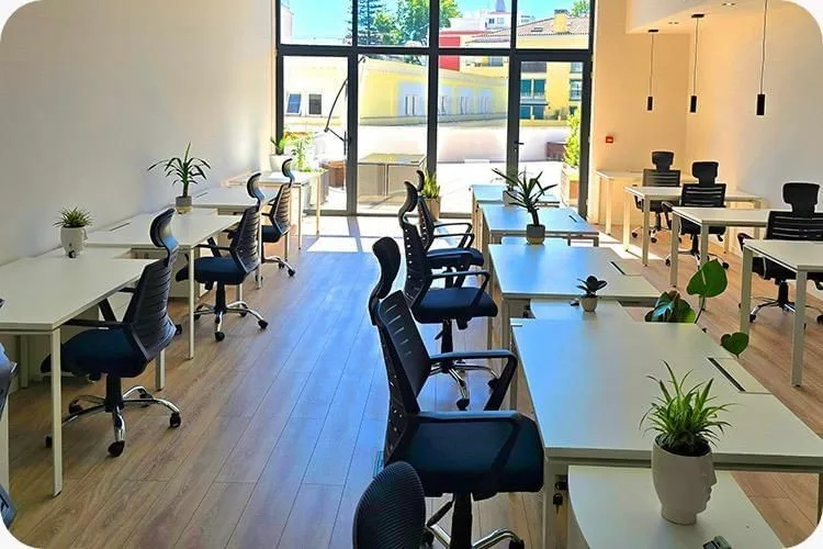 Coworking Santa Rita, Espacio diáfano, Estoril