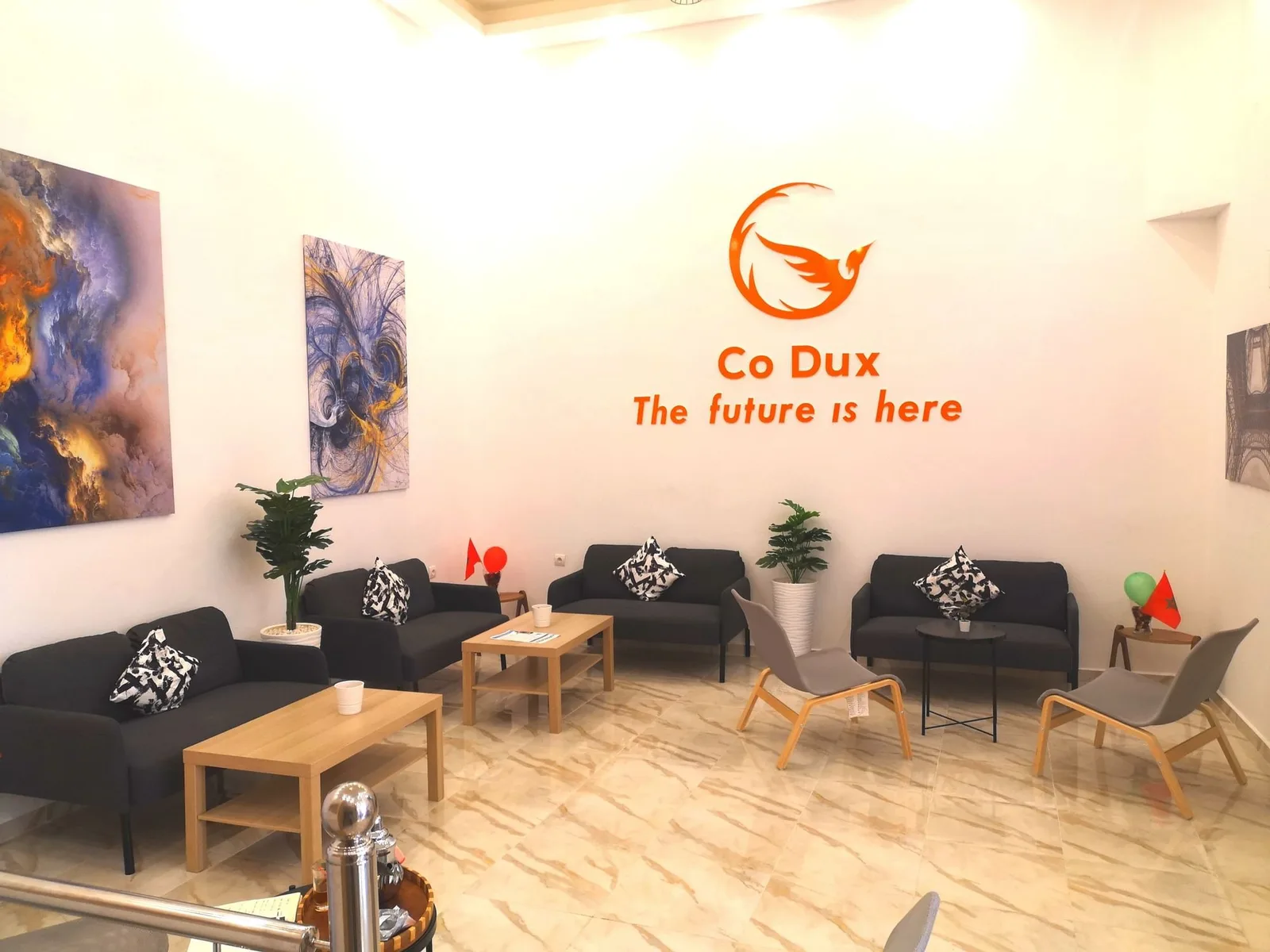 Coworking Space Co Dux، منطقة استراحة، المحمدية