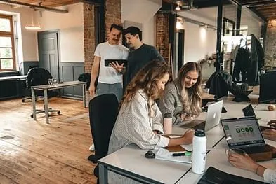 Coworking Space Gasthaus Bahnhof, Großraumbüro, Klettgau