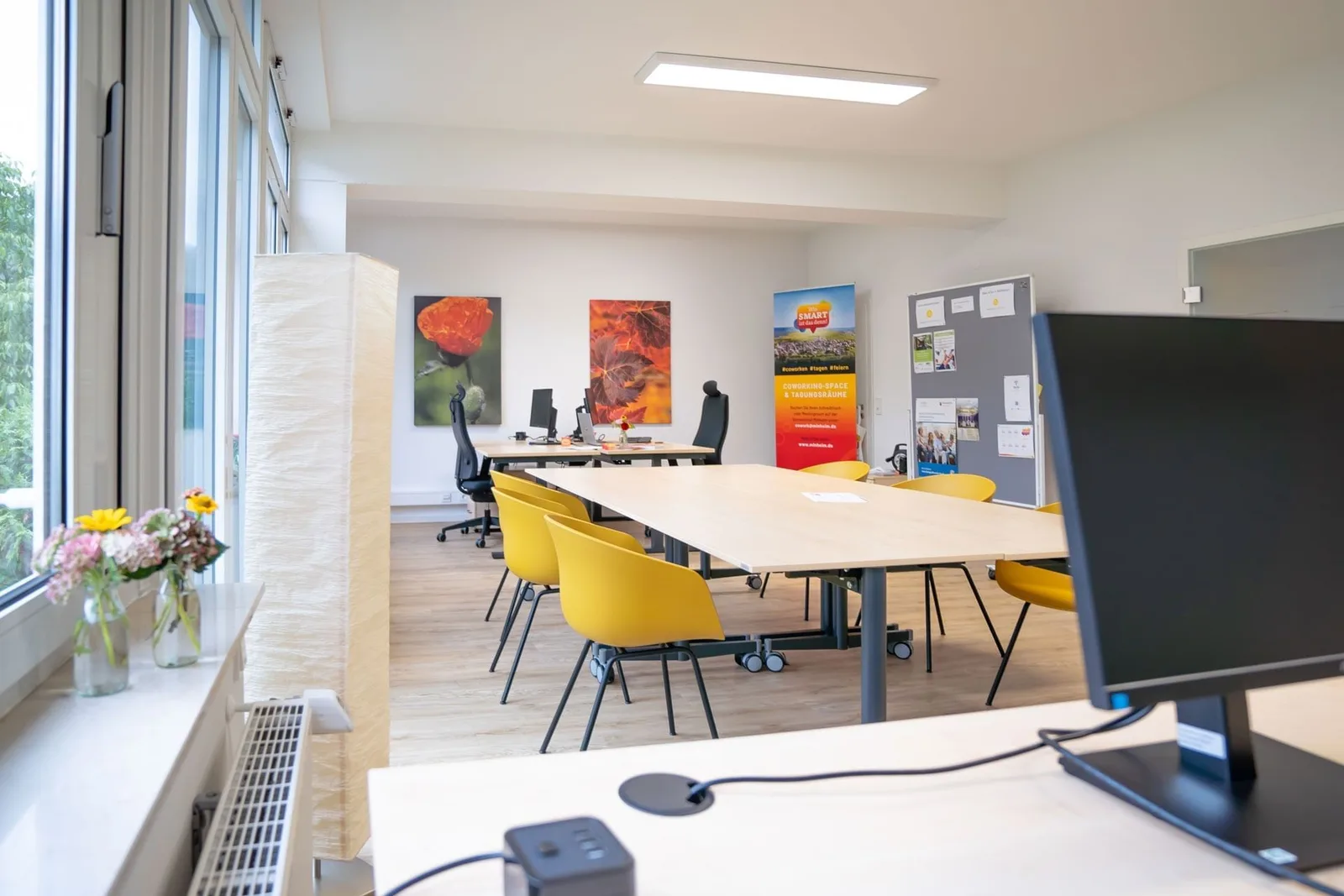 Coworking Space Minheim, Großraumbüro, Minheim