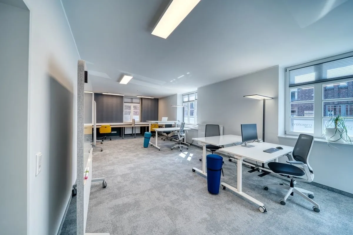 Coworking Stade, Großraumbüro, Stade