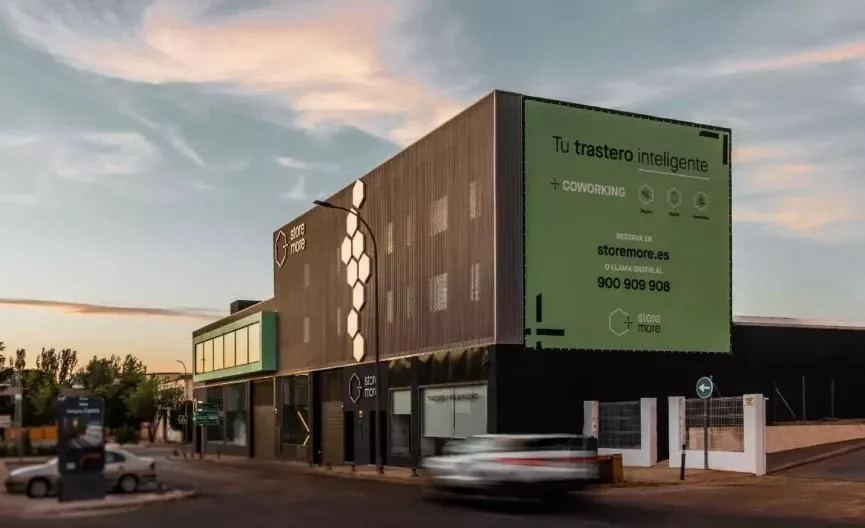 Coworking Storemore, Fachada del edificio, Alcobendas