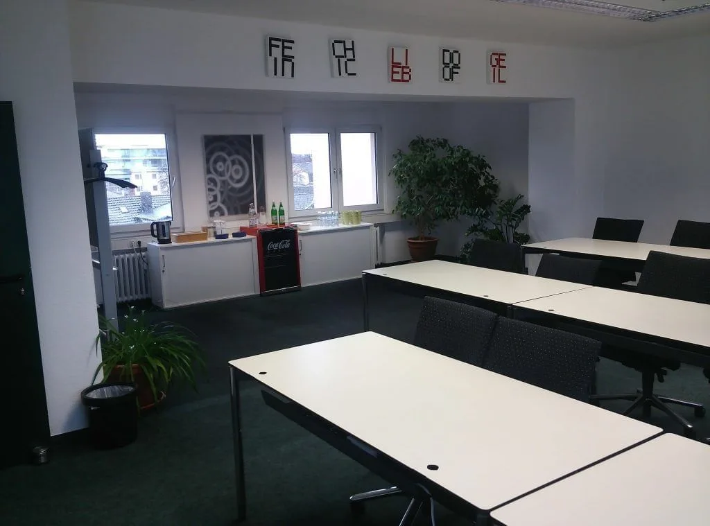 Coworking und Tagungsraum in Bonn, Schulungsraum für 8 Personen, Bonn