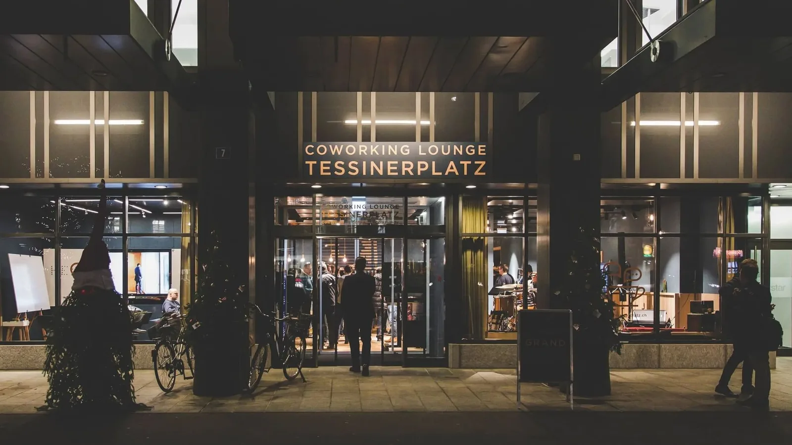 Coworking Tessinerplatz, Building facade, Zurich