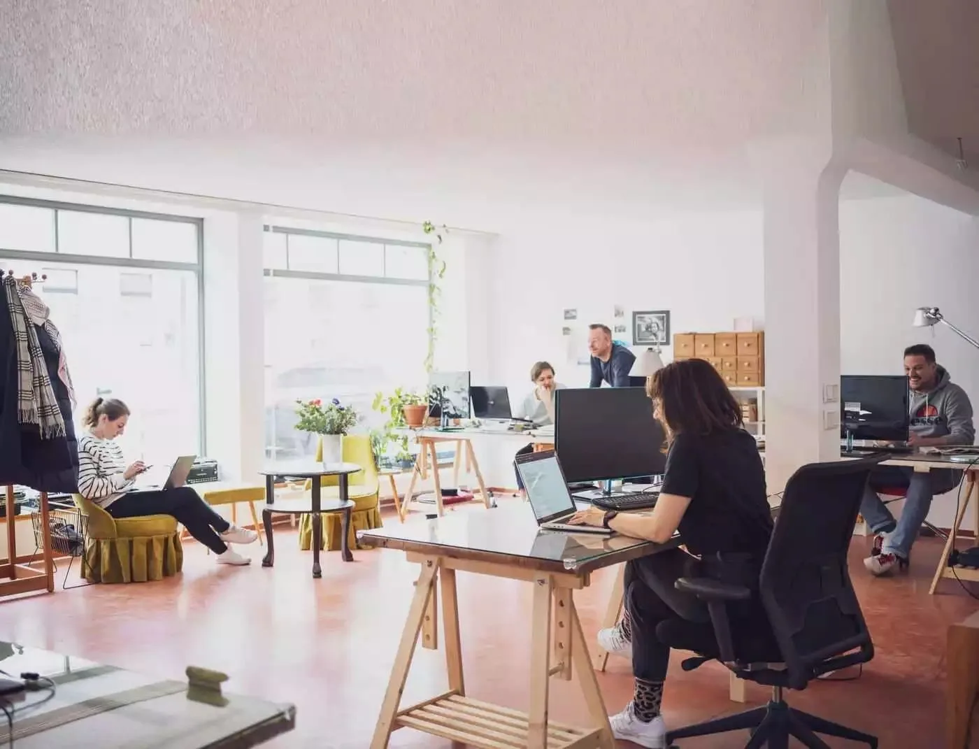 CoWorking Uckermark, Open-plan office, Lychen